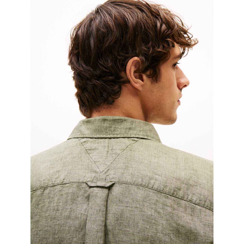 Tommy Hilfiger Regular Fit Pure Linen Shirt image number 2